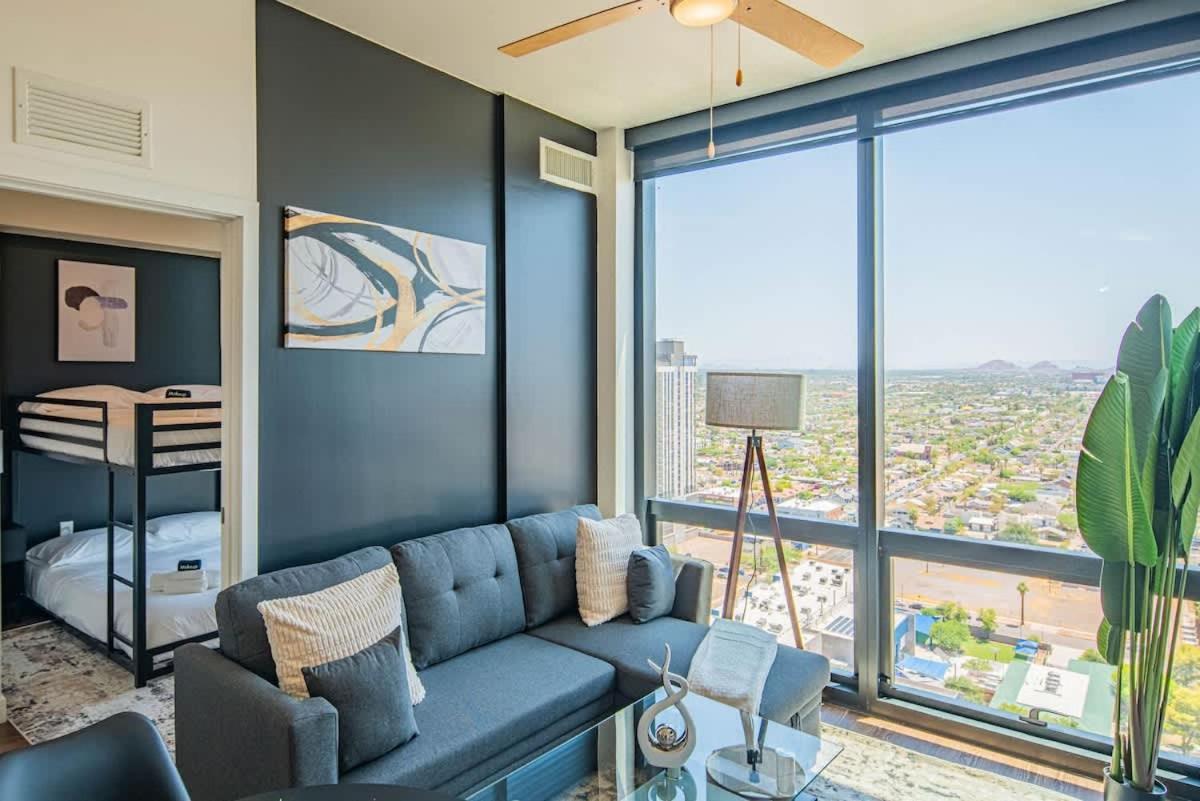 Detailed 2Bd, Highrise Dt, Pool, Gym, Parking, Sleeps 8 Apartamento Phoenix Exterior foto
