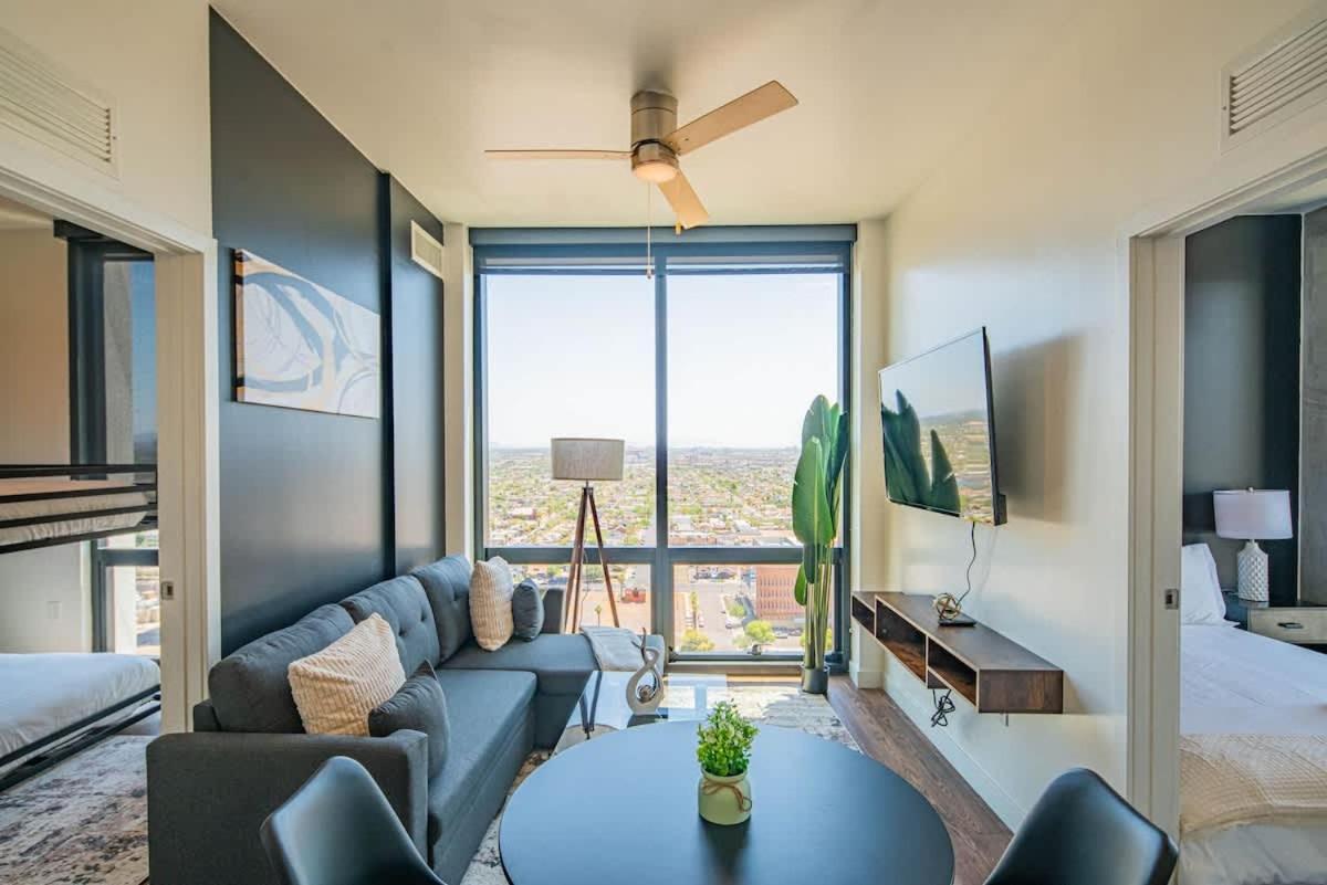 Detailed 2Bd, Highrise Dt, Pool, Gym, Parking, Sleeps 8 Apartamento Phoenix Exterior foto